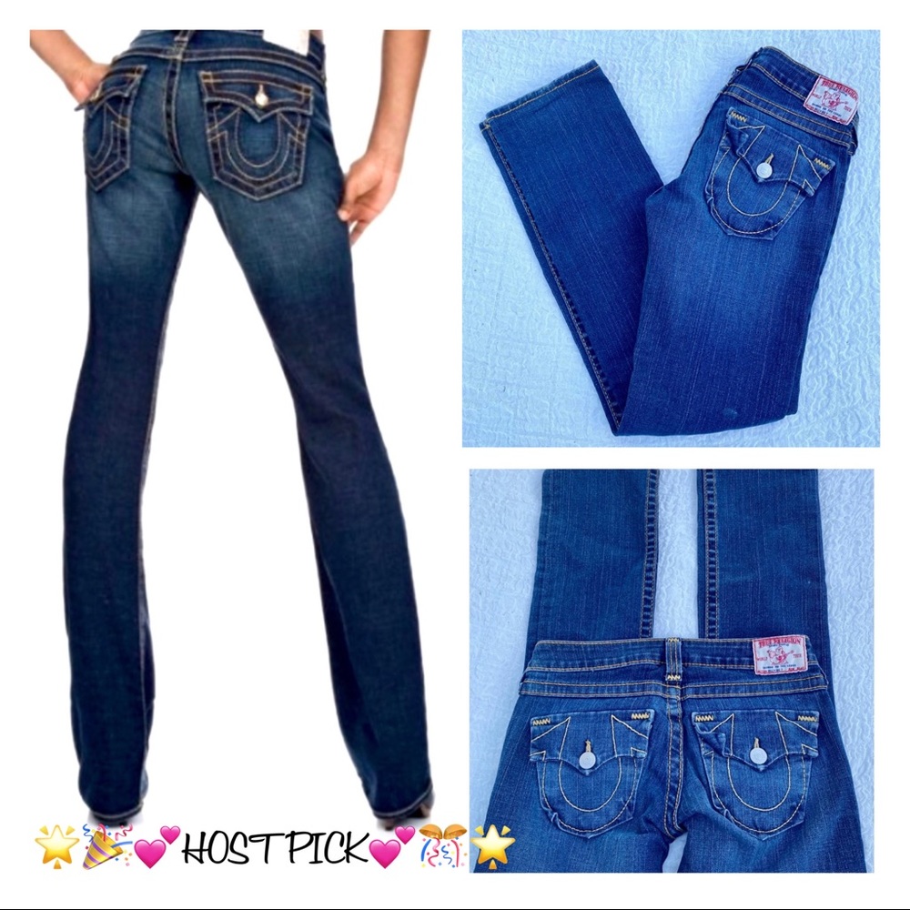 🏆HP 26/31 True Religion ‘BILLY BIG T’ Straight Jeans